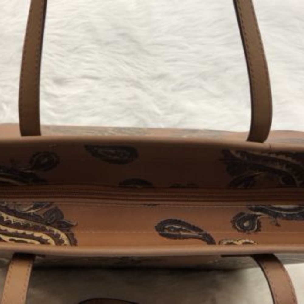 MICHAEL KORS EMRY LUGGAGE PRAISLEY LARGE TZ TOTE - Picture 3 of 8